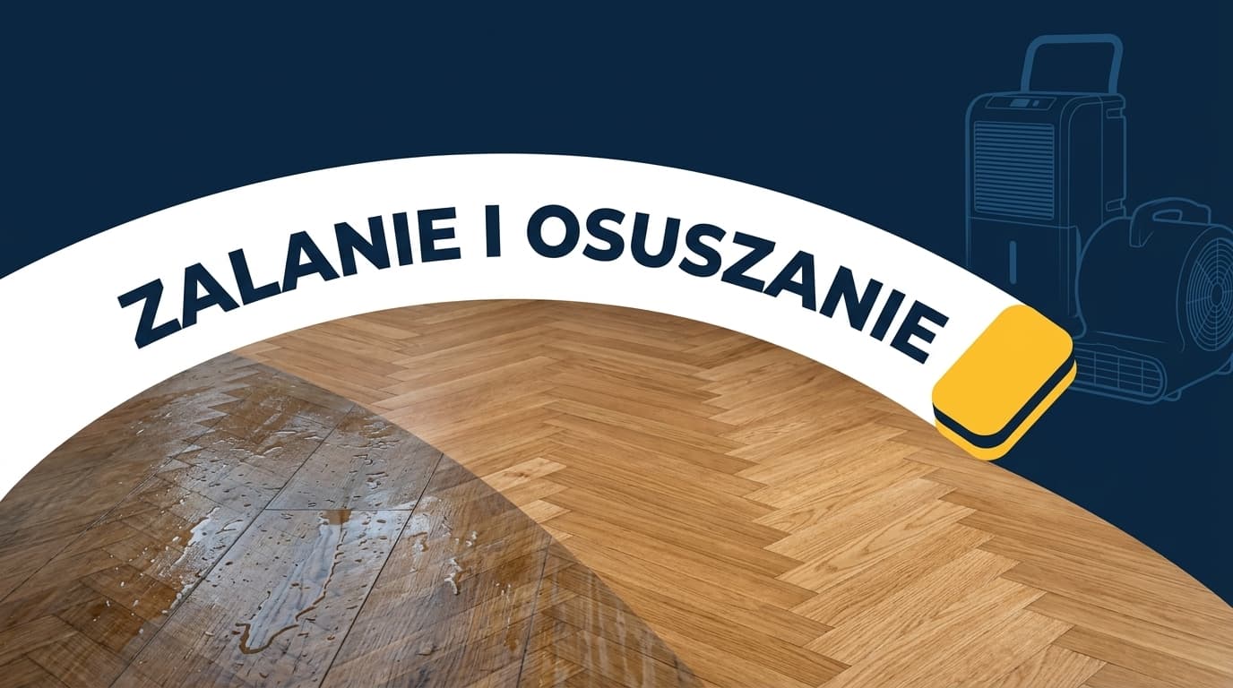 Zalanie mieszkania: co zrobić w pierwszych godzinach i jak osuszyć lokal